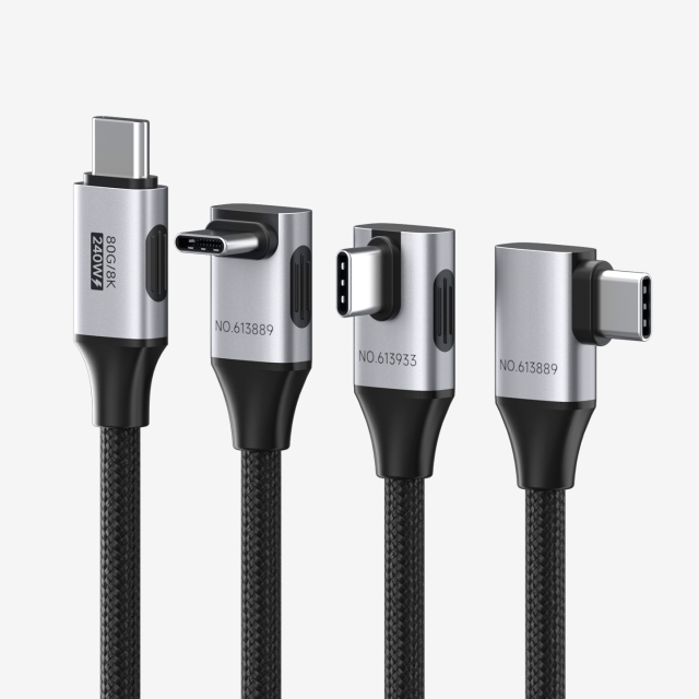 90 Degree USB4 V2.0 Cable