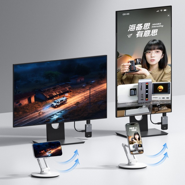 Magnetic Storage Wireless USB-C Transmitter and Receiver