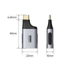 USB-C to DisplayPort 1.4 / HDMI 2.1 Adapter