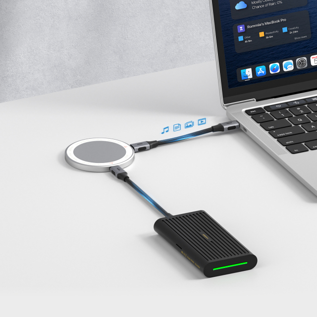 Magnetic USB-C Adapter Ring