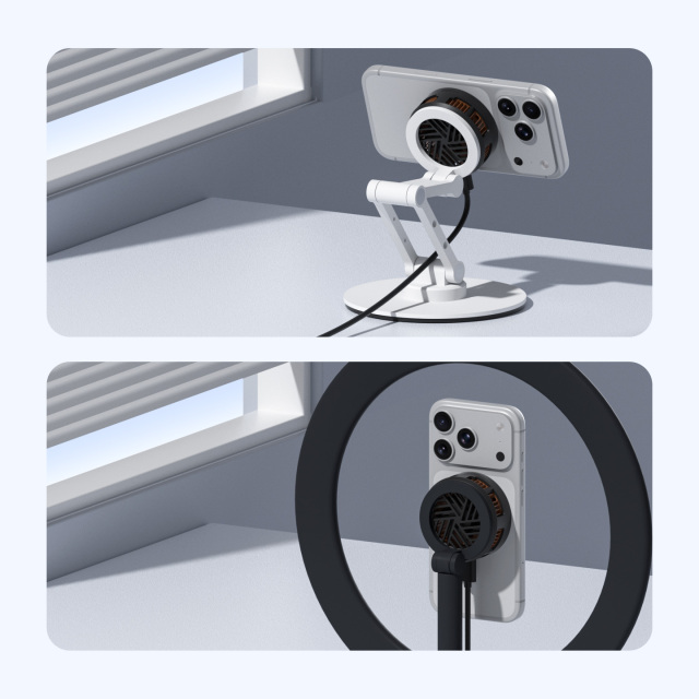 Dual-sided Magnetic Phone Cooler