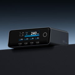 Display Screen 240w GaN Charger