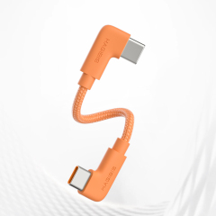 Dual Right Angle 240W USB-C Cable