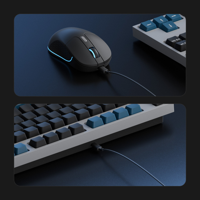 Ultra Flexible Paracord Mouse Cable