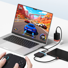 Video Capture Card with Switch Dock