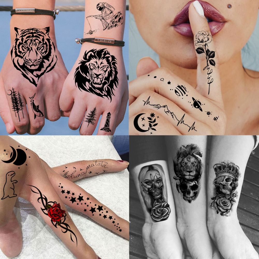 73 Sheets Halloween Chicano Temporary Tattoos For Women Men Adults Cholo Chola, Our Lady of Guadalupe Tattoo Stickers Religion, Chicana Gangster Prisoner Mexico Culture Joker Fake Tattoo Jesus Christ