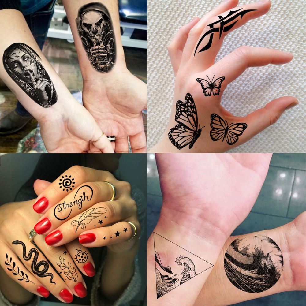 76 Sheets Realistic Dragon Temporary Tattoos For Men Women Adults Legs, Imperial Chinese Loong Half Arm Sleeve Fake Tattoo Stickers, 3D Black Halloween Long Lasting Temp Bulk Greek Mythology Tattoo