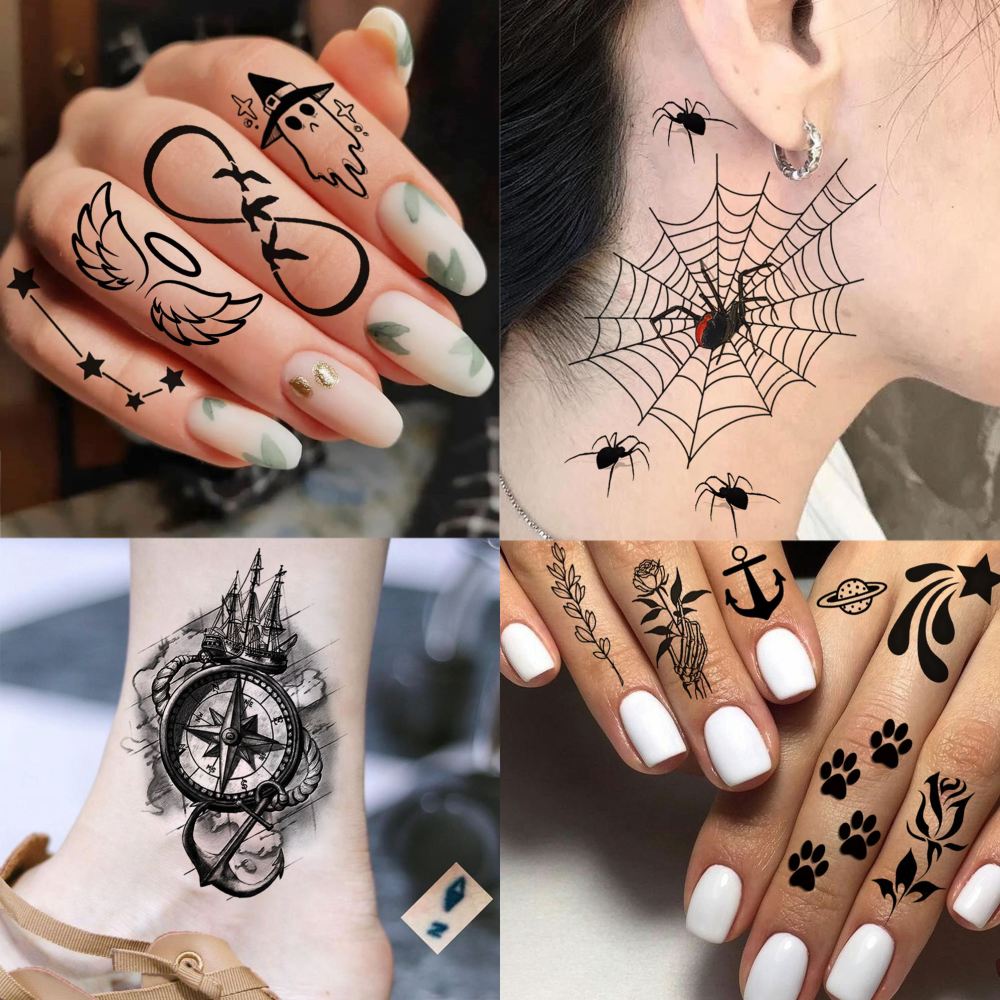 73 Sheets God Jesus Christ Temporary Tattoos For Men Adults, Religious Cross Prayer Half Arm Sleeve Tattoos For Women Rose Flower, Temp Christian Faith Belief Family Fake Tattoo Stickers Halloween