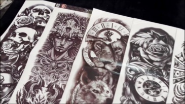 21 Sheets Extra Large Black Temporary Tattoos For Women Adults Greek Myth With 8 Sheets Full Arm Sleeve For Men Maori Warrior Compass and 13 Sheets Fake Large 3D Tatoo Stickers