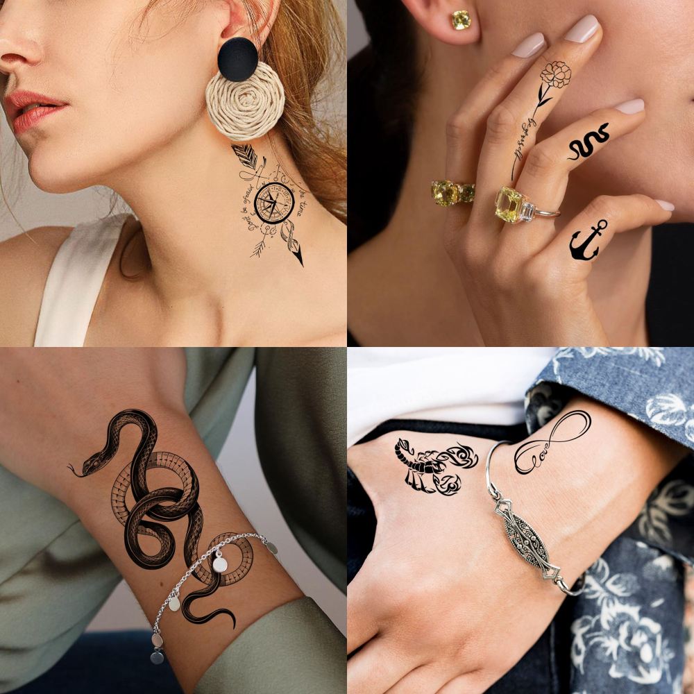 73 Sheets Zeus God Temporary Tattoos For Men Adults Forearm, Halloween Lion Poseidon Half Arm Sleeve Tattoo For Women Jesus Christ Skeleton Maori Warrior, Temp Bulk Fake Tattoo Stickers Eagle Tiger