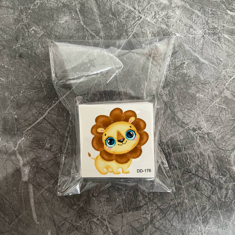 50 PCS Cute Animals ZOO Kids Temporary Tattoos For Girls Boys Face Ocean Rabbit Panda Fox Dog Cat Mermaid, 3D Cartoon Fake Tattoos For Child Sets, Party Favor Supplies Basket Goodie Bags Stuffers