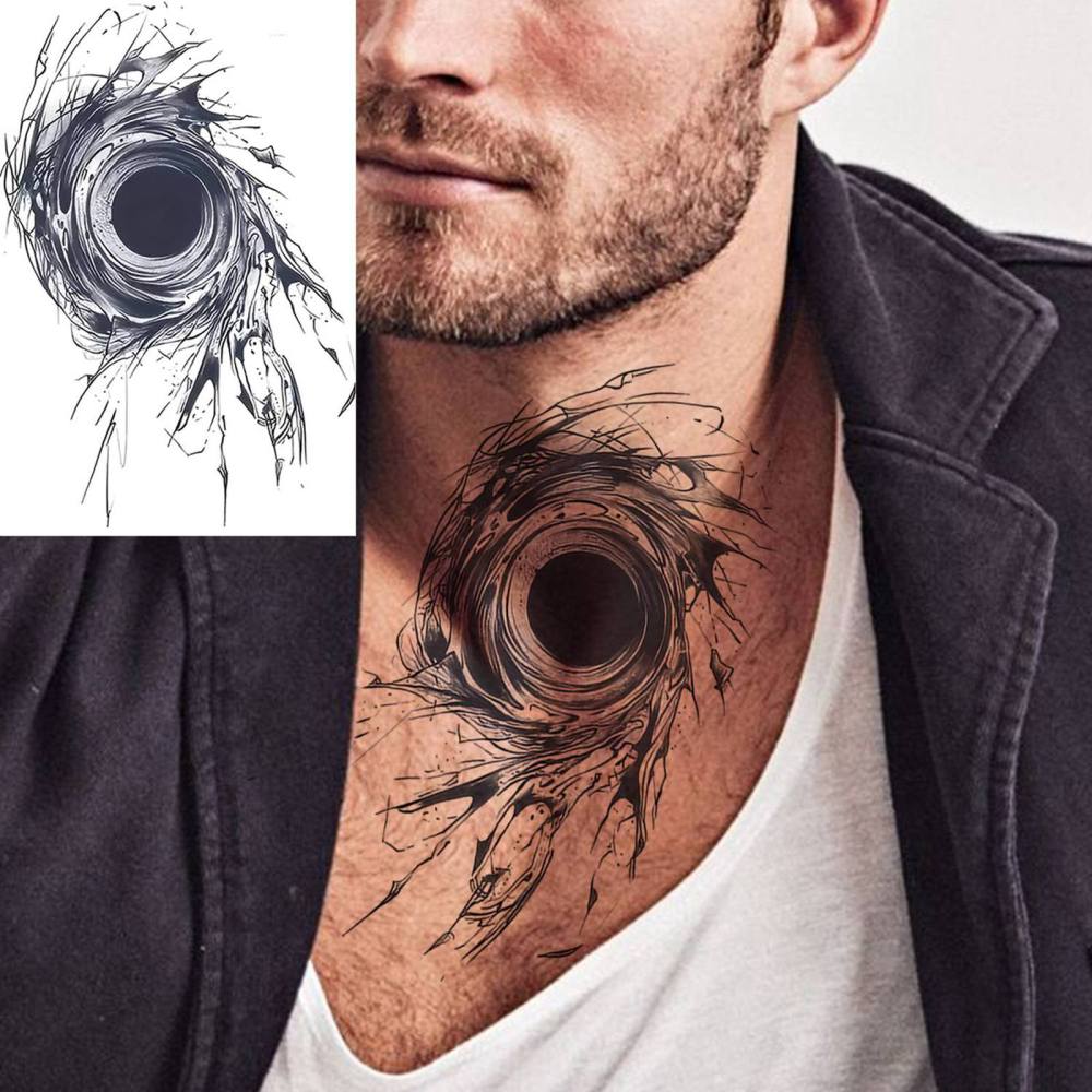 1 Sheet swirl Temporary Tattoos For Women Men Adults Hands Finger Foot Neck Clavicle Legs Thigh Forearm Shank Arm Body Art Makeup, Semi Permanent Temp Fake Tattoo Stickers Waterproof Long Lasting Realistic Tatoos For Festival Party Accessory