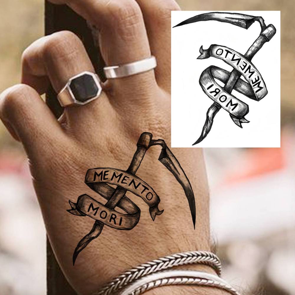 1 Sheet Y2k Sword Temporary Tattoos For Women Men Adults Hands Finger Foot Neck Clavicle Legs Thigh Forearm Shank Arm Body Art Makeup, Semi Permanent Temp Fake Tattoo Stickers Waterproof Long Lasting Realistic Tatoos For Festival Party Accessory