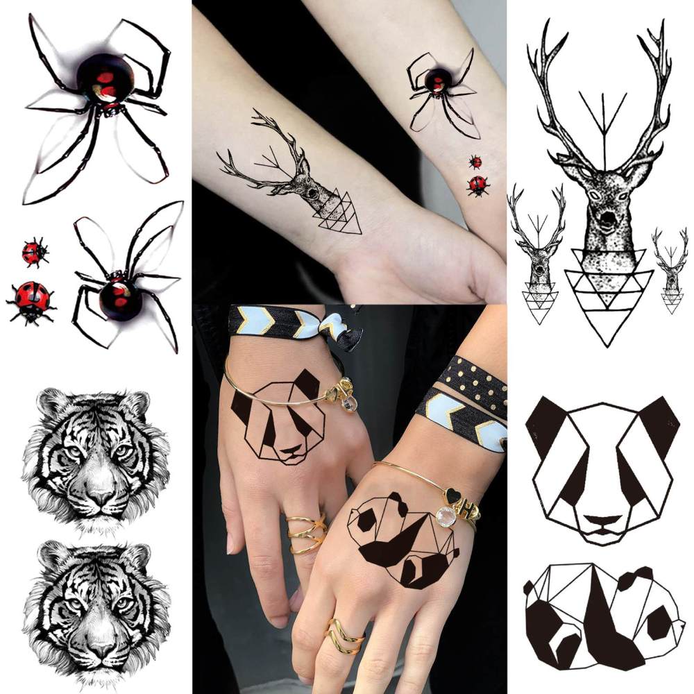15 Sheets Cute Y2K Temporary Tattoos For Women Men Adults Hands Finger Foot Neck Clavicle Legs Thigh Forearm Shank Arm Body Art Makeup, Semi Permanent Temp Fake Tattoo Stickers Waterproof Long Lasting Realistic Tatoos For Festival Party Accessory