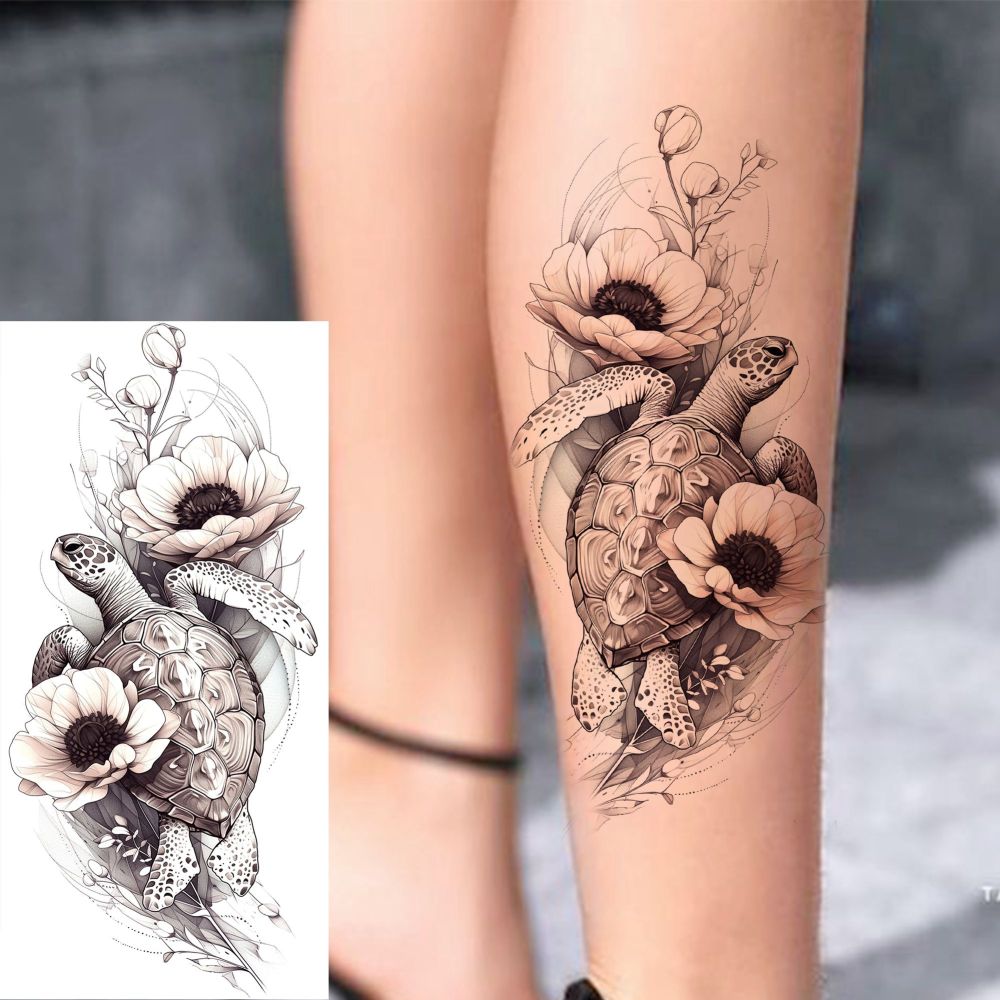 8 Sheets Butterfly Temporary Tattoos For Women Men Adults Hands Finger Foot Neck Clavicle Shank Arm Body Art Makeup, Semi Permanent Fake Tattoo Stickers Waterproof Long Lasting Realistic Tatoos
