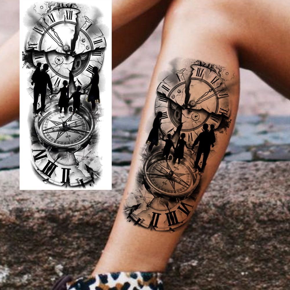 8 Sheets Butterfly Temporary Tattoos For Women Men Adults Hands Finger Foot Neck Clavicle Shank Arm Body Art Makeup, Semi Permanent Fake Tattoo Stickers Waterproof Long Lasting Realistic Tatoos