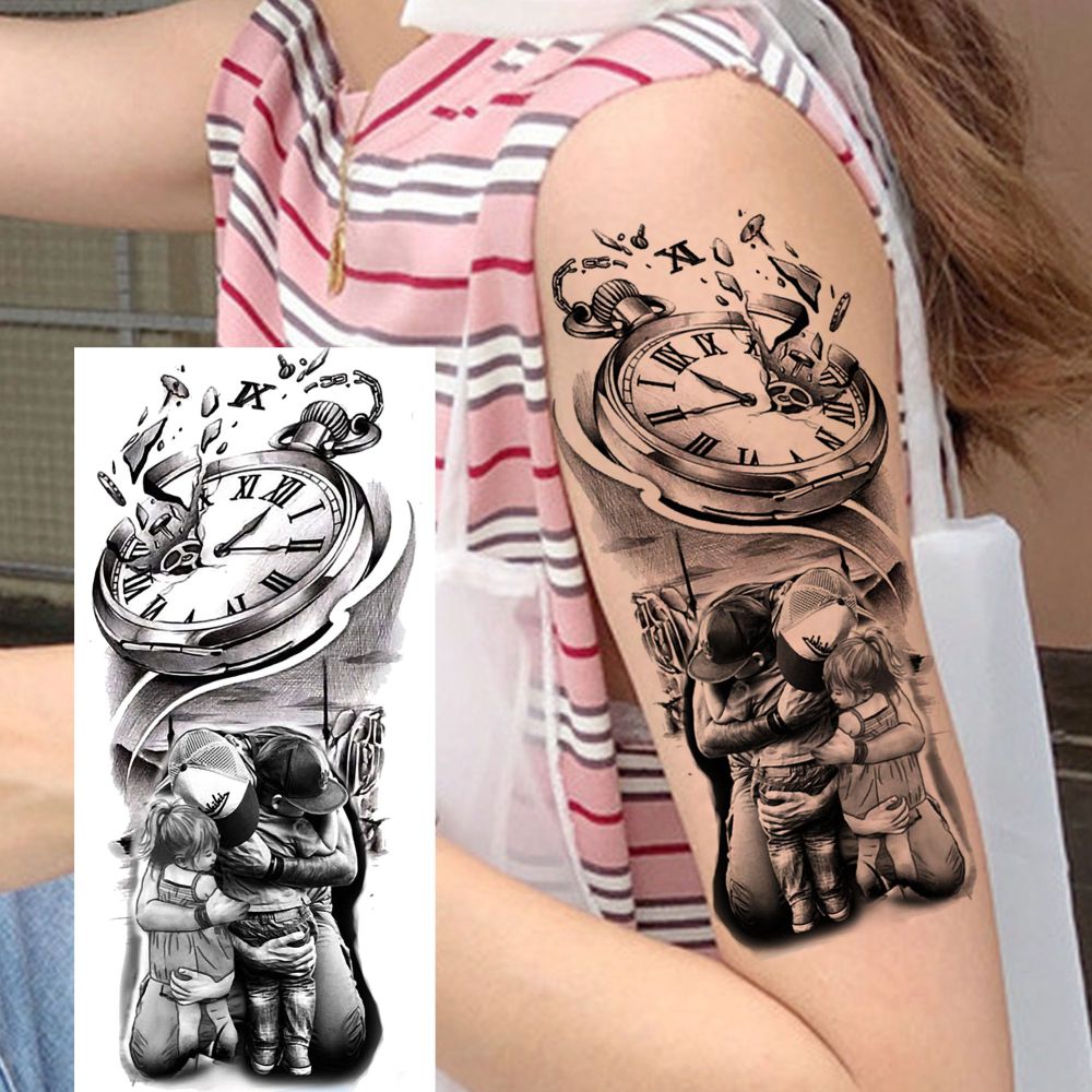 8 Sheets Butterfly Temporary Tattoos For Women Men Adults Hands Finger Foot Neck Clavicle Shank Arm Body Art Makeup, Semi Permanent Fake Tattoo Stickers Waterproof Long Lasting Realistic Tatoos