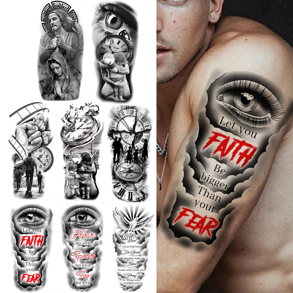 8 Sheets Butterfly Temporary Tattoos For Women Men Adults Hands Finger Foot Neck Clavicle Shank Arm Body Art Makeup, Semi Permanent Fake Tattoo Stickers Waterproof Long Lasting Realistic Tatoos