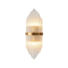Luxury Modern Minimalist Fancy Indoor Wall Light Crystal Bedside Led Wall Light for Home Room Decor