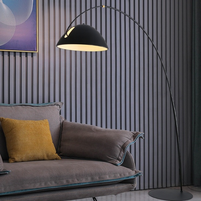 Living Room Nordic Industrial Minimalist Personality Standing Decorative Lighting Modern Metal Floor Lamp