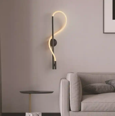 Modern Indoor Home Room Bedroom Hotel Lighting Decoration Aisle Long Strip Wall Lights