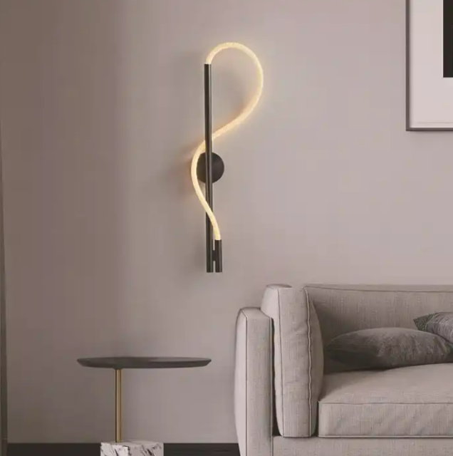 Modern Indoor Home Room Bedroom Hotel Lighting Decoration Aisle Long Strip Wall Lights