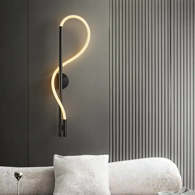 Modern Indoor Home Room Bedroom Hotel Lighting Decoration Aisle Long Strip Wall Lights