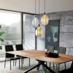 Nordic Glass Pendant Light Fixture Minimalist Kitchen Island Dining Table Living Room LED Glass Pendant Lamp