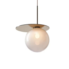 Nordic Bubble Type Dining Room Pendant Lamp Round Ball Creative Glass Ball Pendant Light Fixture for Living Room