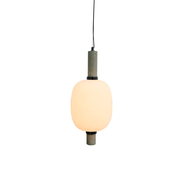 Nordic Bar Dinner Table Hanging Lamp Modern Postmodern Creative Amber Glass Pendant Light for Dining Room Restaurant
