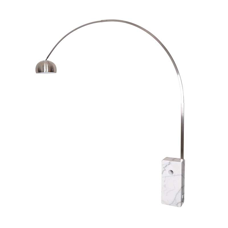 Luxury Modern Led Indoor Lighting Bedroom Arc Study Marble Standing Fishing Light Hanging Floor Lamps for Living Room Decor