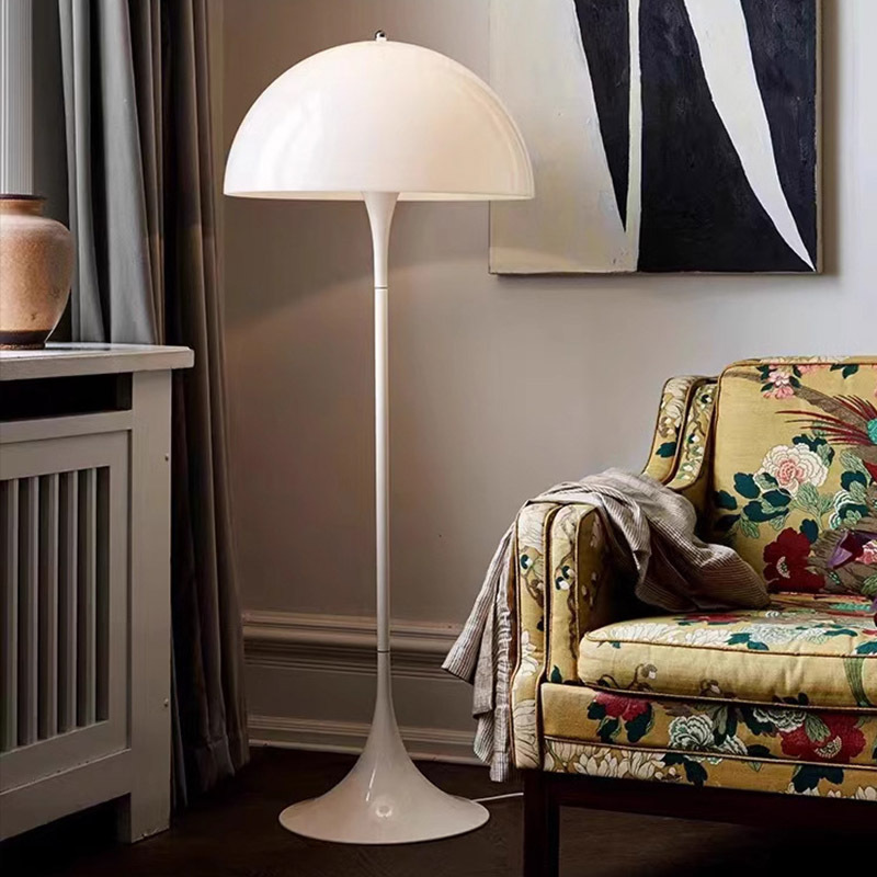 Modern Mushroom Design Floor Lamp  Living Room Bedroom Corner LED Sofa Side Vertical Stand Floor Lamp