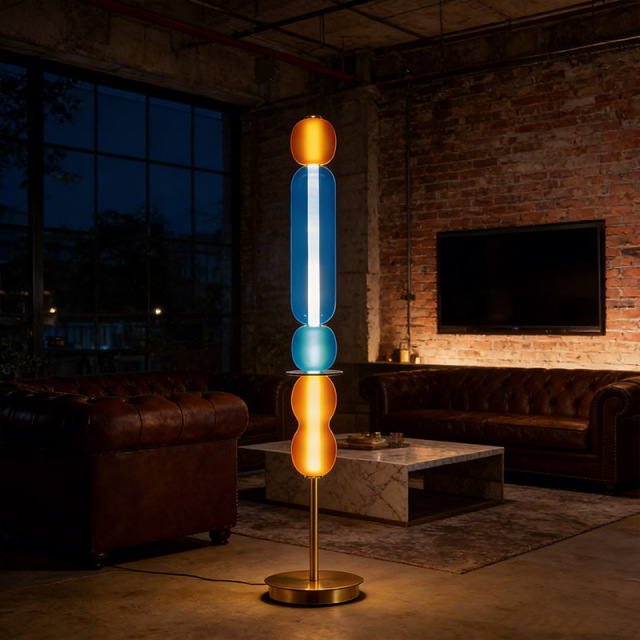 Modern Hotel Indoor Art Table Light Desk Lamp Glass Light Luxury Decorative Table Lamp for Reading Room Bedside Living Room