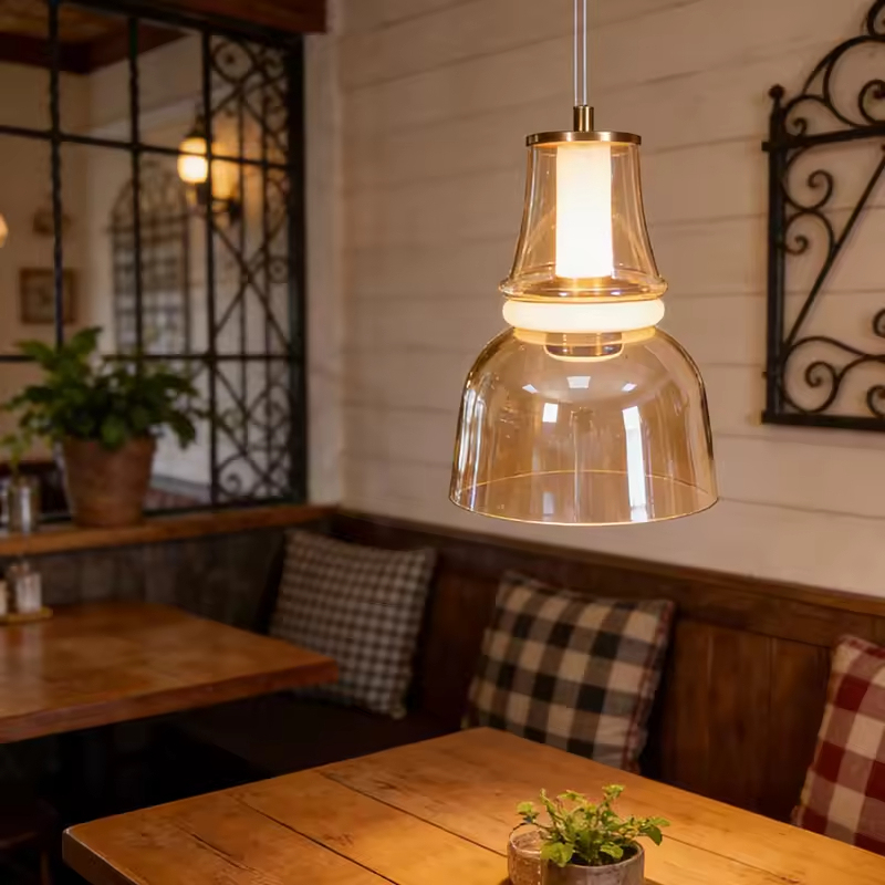 Morden Italy Designer Glass Ball Pendant Lamp Dining Table Decorative Lighting Bar Kitchen Hanging Lights for Restaurant