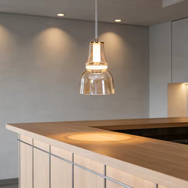 Morden Italy Designer Glass Ball Pendant Lamp Dining Table Decorative Lighting Bar Kitchen Hanging Lights for Restaurant