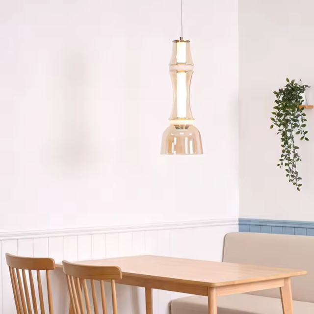 Modern Postmodern Creative Glass Pendant Light LED Fixtures Ceiling Bedroom Bar Hotel Home Decorative Chandelier Hanging Lamp