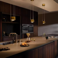 Modern Indoor Decorative Hanging Lamp Light Fixture Minimalist Metal Living Room Dining Room LED Pendant Lamp