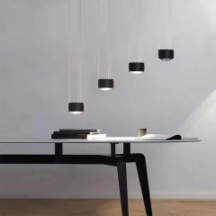 Modern Indoor Decorative Hanging Lamp Light Fixture Minimalist Metal Living Room Dining Room LED Pendant Lamp