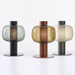 Postmodern Minimalist Creative Glass Living Room Table Lamp Nordic Style Living Room Bedside Bedroom Designer Study Table Lamp