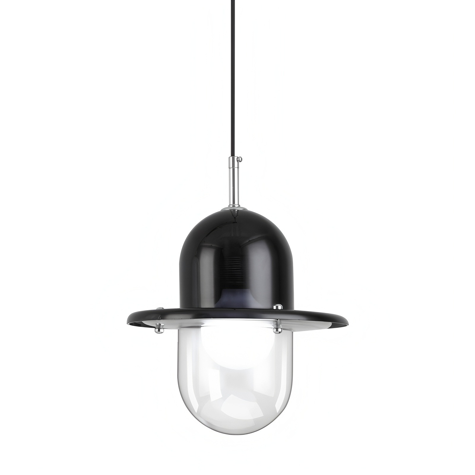 Modern Creative Glass Lamp Living Room Loft Simple Glass Ball LED Pendant Light
