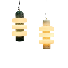 Minimalist Stone Chandelier Modern Home Living Room Bedside Bar Decor Natural Stone Table Lamp