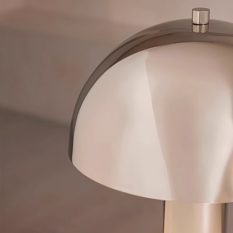 Luxury Table Lamp Creative New Bedroom Bedside Lamp Modern Simple Villa Study Mushroom Table Light