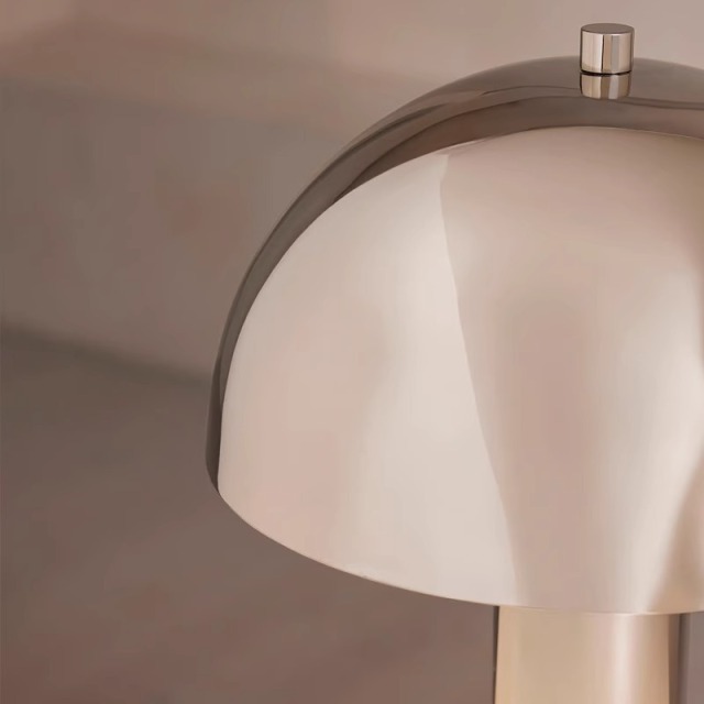 Luxury Table Lamp Creative New Bedroom Bedside Lamp Modern Simple Villa Study Mushroom Table Light