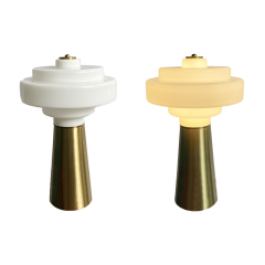 Modern LED Gold Metal Table Lamp Bedroom Bar Home Decorative Creative Golden Table Light for Living Room Bedside