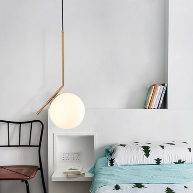 Modern Simply Hanging Lamp Metal Light Hotel Decoration Chandelier Restaurant Villa Modern Gold LED Pendant Light