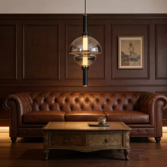 Modern Luxury Living Room Chandelier Light Hotel Fancy Pendant Lights Crystal Glass Pendant Lamp