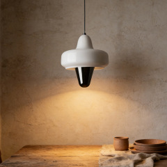 Post-Modern Creative Warm Dining Room Bar White Glass Chandelier for Indoor Use for Bedroom Hotel