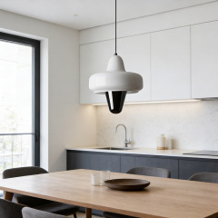 Post-Modern Creative Warm Dining Room Bar White Glass Chandelier for Indoor Use for Bedroom Hotel