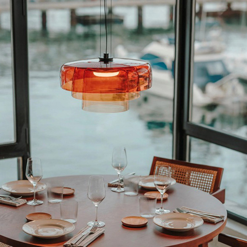 Creative Style Glass Ceiling Bedroom Lamp Modern Dining Room Chandeliers Pendant Lights for Living Room