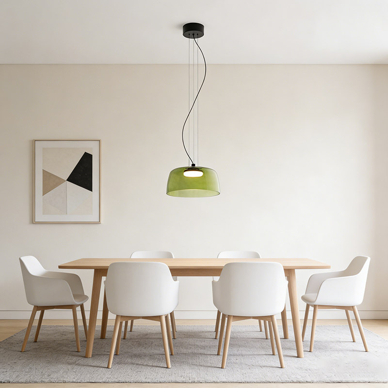 Nordic Designer Restaurant Chandelier Bar Table Lamp Homes Bedroom Dining Room Glass Lamps